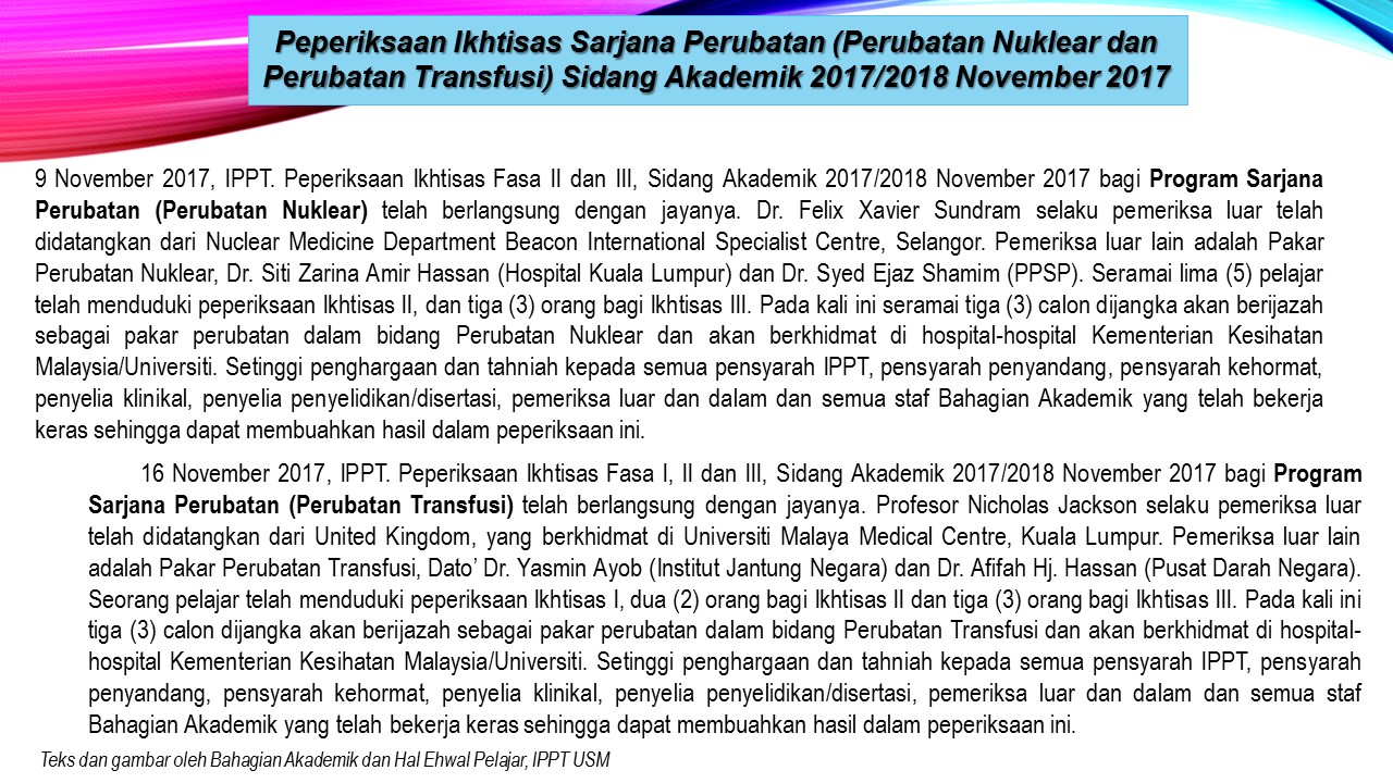 Ikhtisas SPPN SPPT November 2017