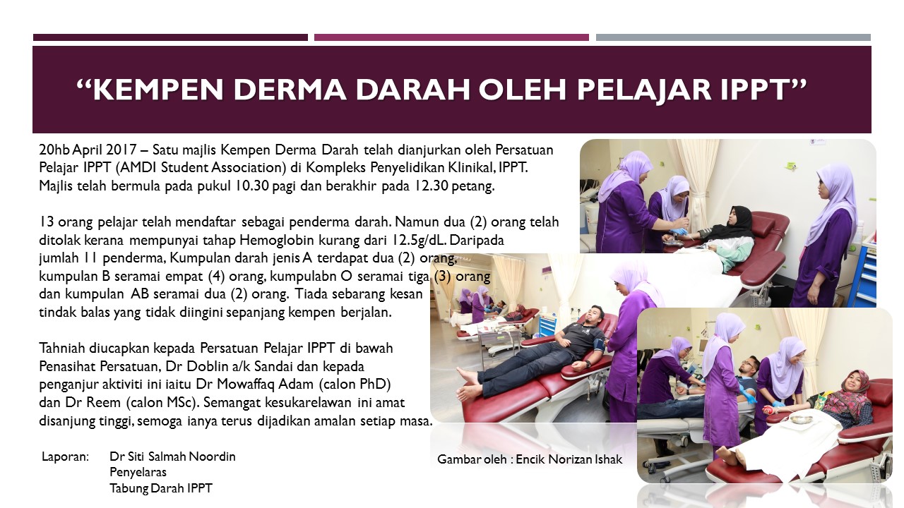 Derma Darah Pelajar IPPT