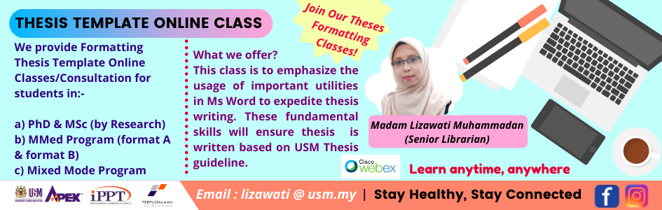 Thesis Template Online Class Website Banner 2